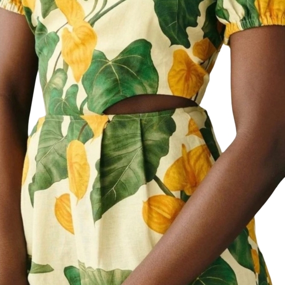 FARM Rio Cutout Tie-Back Romper M - Picture 4 of 15